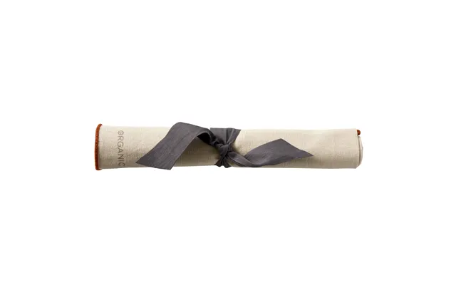 Bitz Stofserviet Organic 50x50 Cm - Cream Ambe