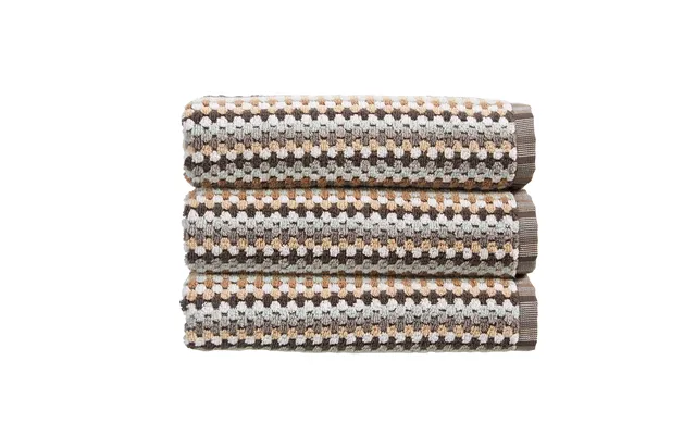Christy Håndklæde Carnaby Stripe 50x100 Cm - Neut