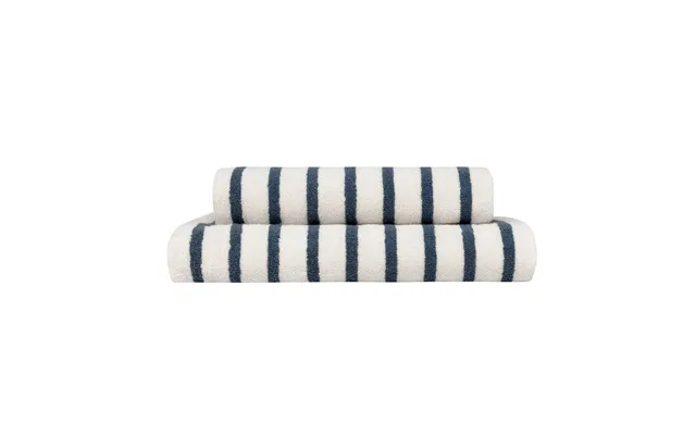 Høie Håndklæde Everyday Stripe - Blå 50x90 Cm