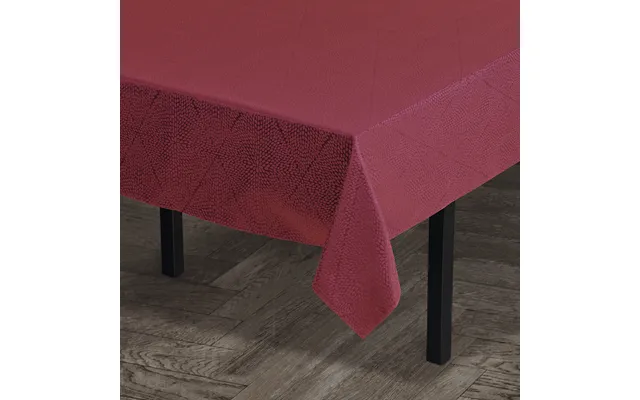Juna Damaskdug Rhombus 160x320 Cm - Rød