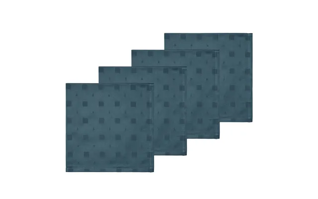 Södahl Stofserviet Squares - China Blue