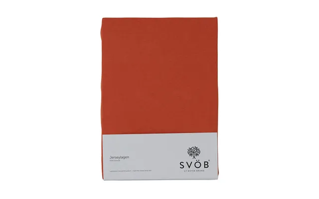 Svöb Toplagen Jersey 90x200x20 Cm - Orange