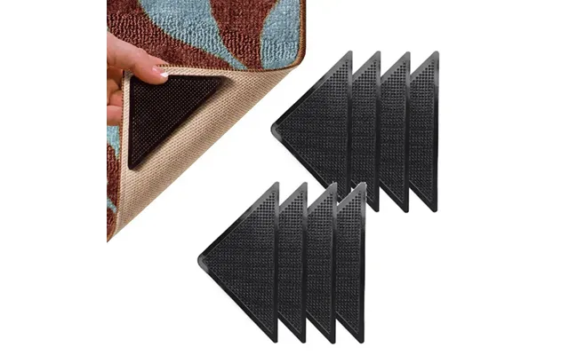 Anti Slip Hjørner Til Tæpper Og Måtter - Skridsikkert Underlag