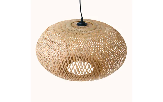Bambus Lampe - Oval