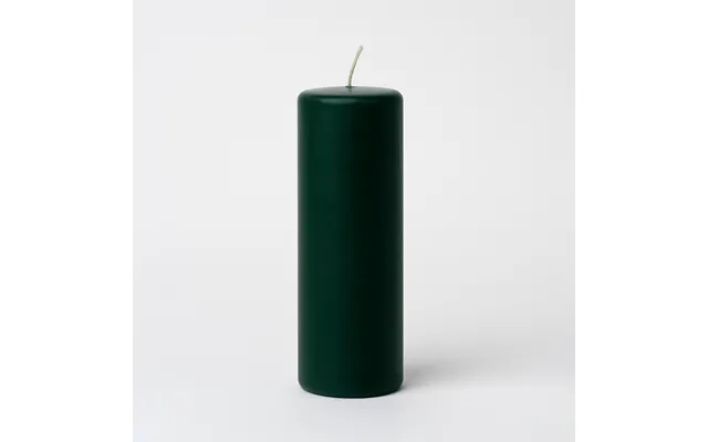 Bloklys Ø6x15 Cm - Farve Grøn