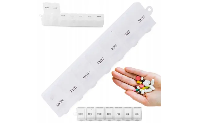 Doseringsæske 7 Dage - Ugentlig Medicin