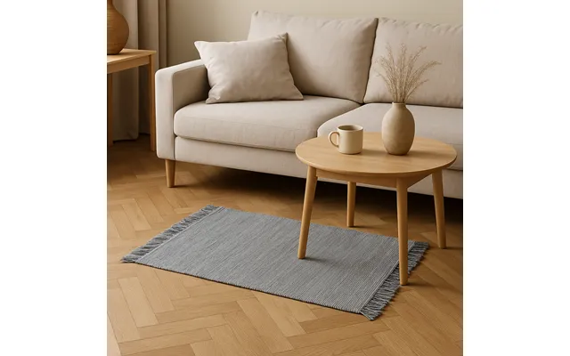 Gray Floor In 100% Cotton 50×80 Cm Soft Past, The Laws Easy Cared For Carpet To Home product image