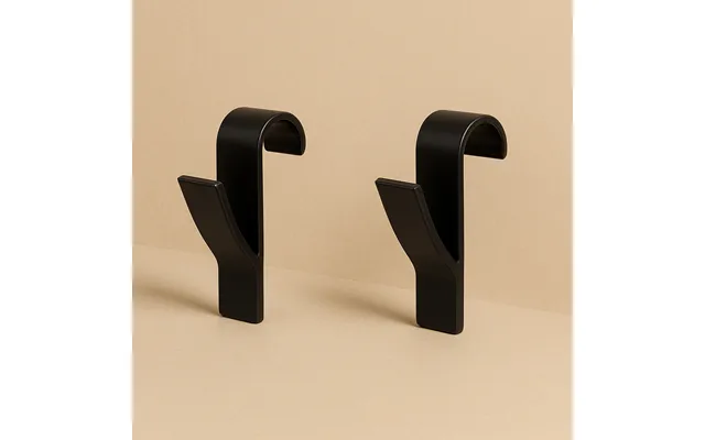 Kroge Til Badeværelse Radiator, 2 Stk. - 9.5cm X 2.5cm X 6cm
