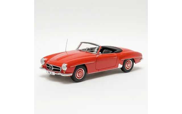 Mercedes-benz 190 Sl W121 1955 Rød 1 18 - Modelbil