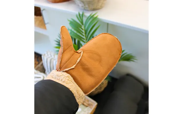 Unisex Vinterhandske - Lysebrun Cognac
