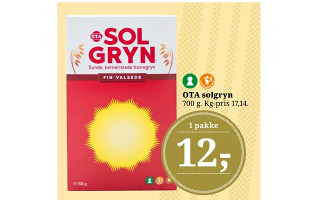 Ota solgryn product image