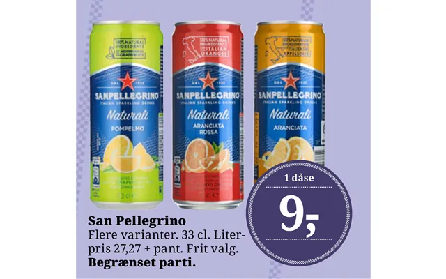 San pellegrino product image