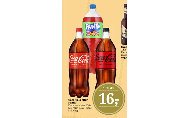 Coca-cola Eller Fanta product image