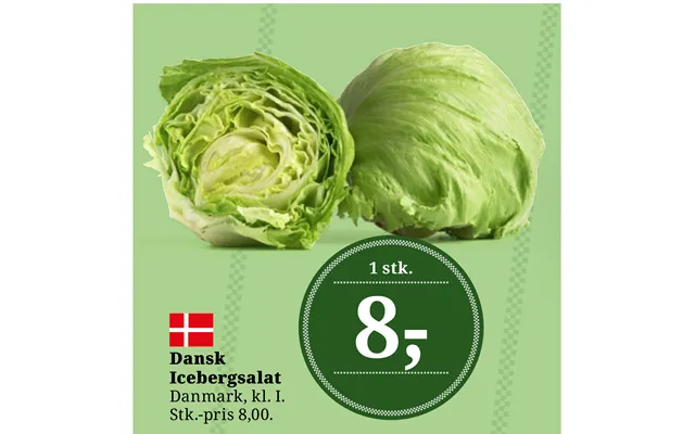 Danish iceberg lettuce product image