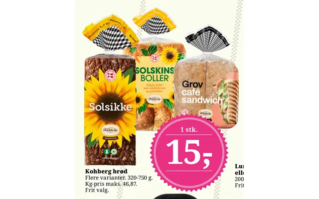 Kohberg bread product image