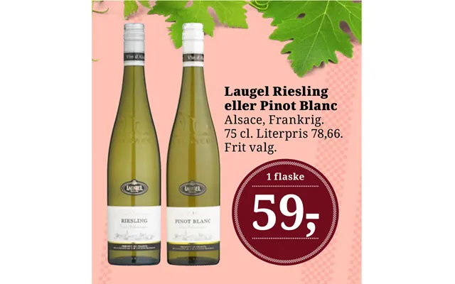Laugel Riesling Eller Pinot Blanc product image