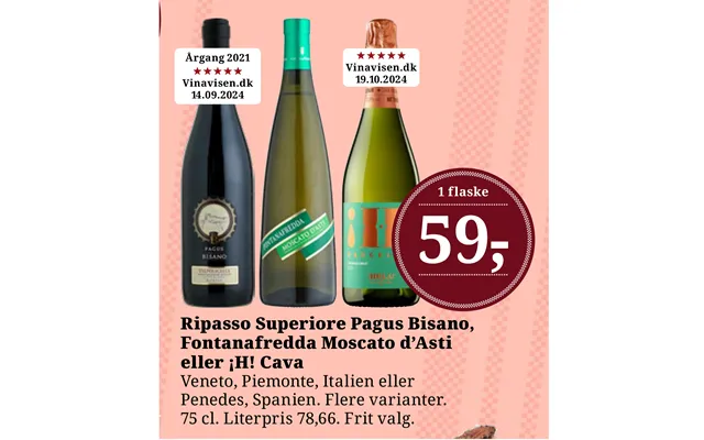 Ripasso superiore pagus bisano, fontanafredda moscato d’asti product image