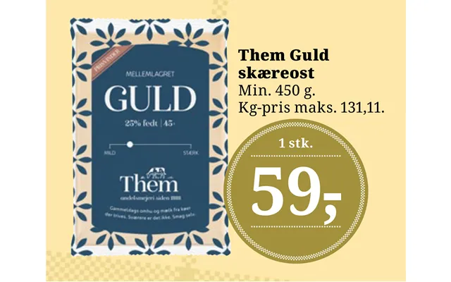 Dem gold firm cheese product image