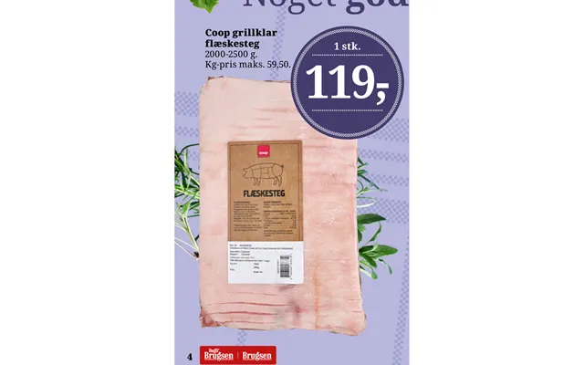 Coop Grillklar Flæskesteg product image