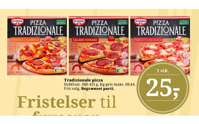 Tradizionale Pizza product image