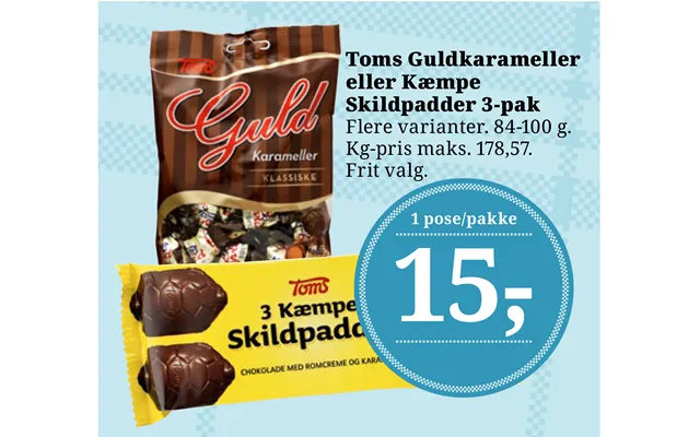 Toms Guldkarameller Eller Kæmpe product image