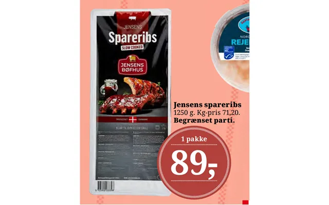 Jensen spareribs product image