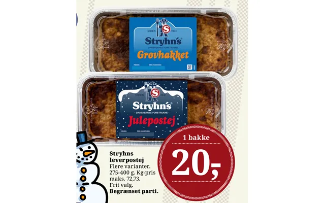 Stryhns leverpostej product image