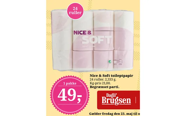 Nice & Soft Toileptpapir product image