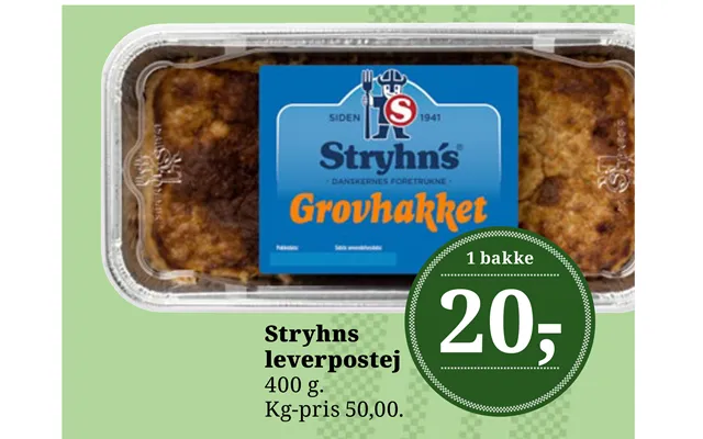Stryhns leverpostej product image