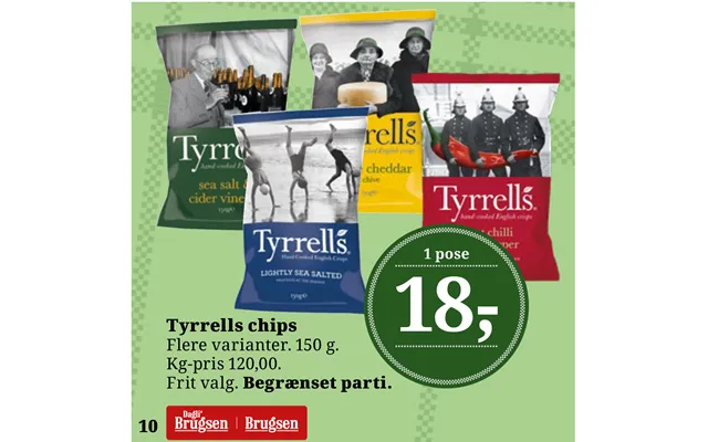 Tyrrells potato chips 10 product image