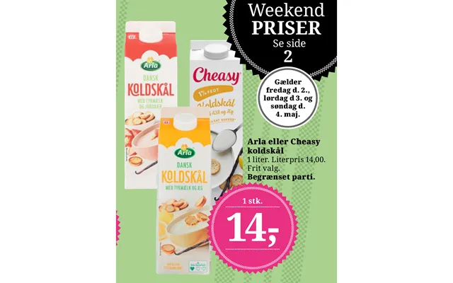 Arla Eller Cheasy Koldskål product image