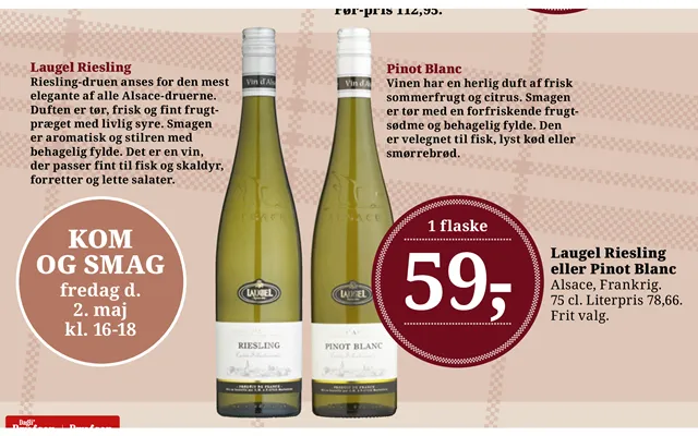 Laugel Riesling Eller Pinot Blanc product image