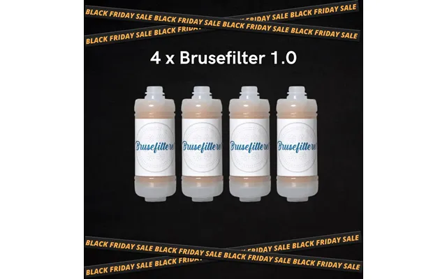 Brusefilteret 1.0 Mængdepakke Black Week