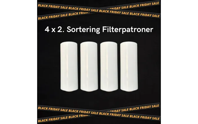 Filterpatroner Til Brusefilteret 2.0 Black Week