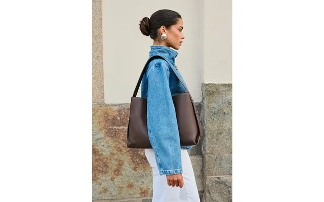 Faux Leather Tote Behind product image