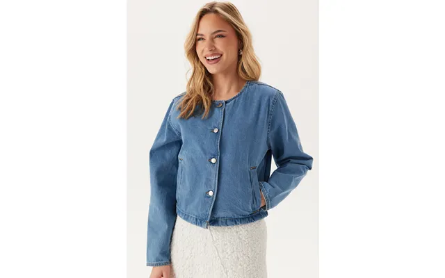 Vireba L S O-neck Denim Jacket