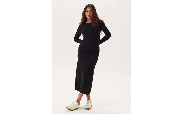 Viscose Contrast Knitted Skirt product image