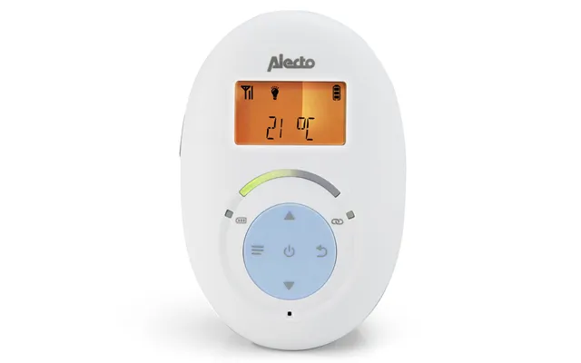 Alecto - Full Eco Dect-babyalarm Hvid Blå