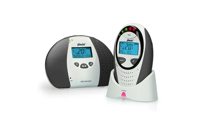Alecto - Full Eco Dect-babyalarm Med Display Grå