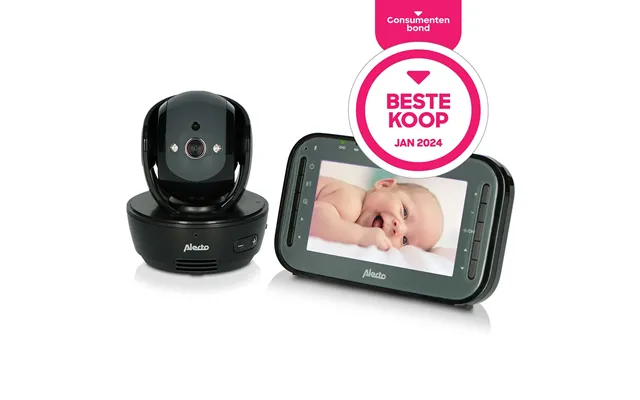 Alecto - Videomonitor Med 4,3 Tommer Farvedisplay Sort
