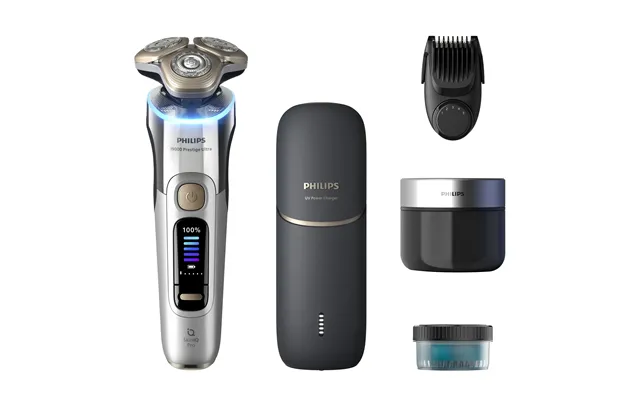 Philips I9000 Prestige Ultra Elektrisk Shaver Våd Og Tør Barbering Med Skiniq Pro - Xp9404 46