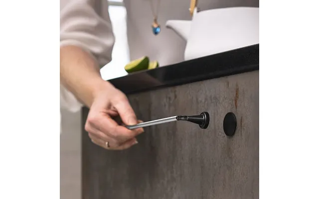 Magnetic Towel Holder In Steel 23 Cm - Incl. Sticke. Plates product image