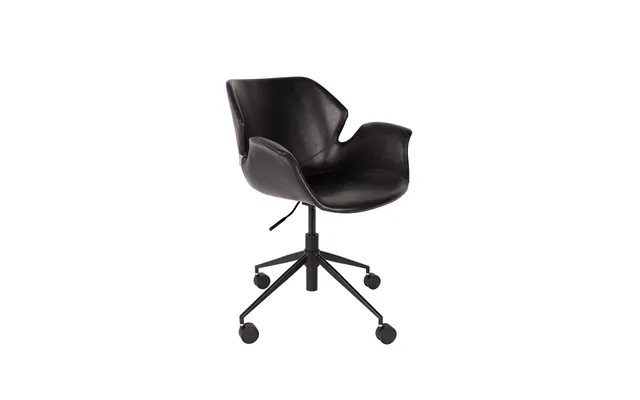 Nikki Kontorstol Med Armlæn Sort - Zuiver product image