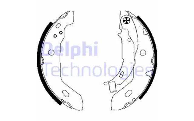Bremsebakker Sæt - Delphi