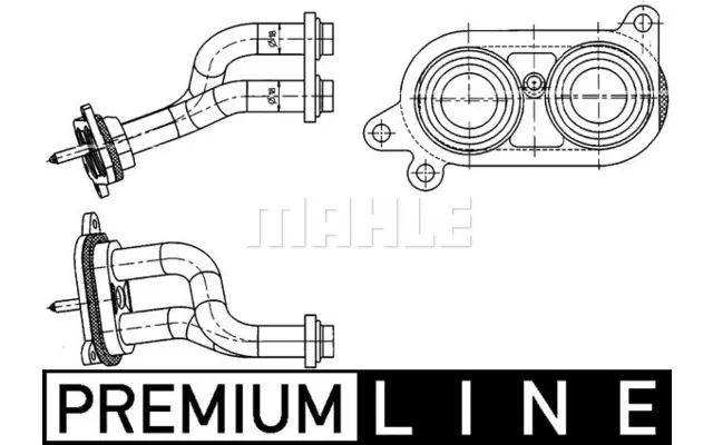 Rør - Varmeelement Behr Hella Service *** Premium Line ***