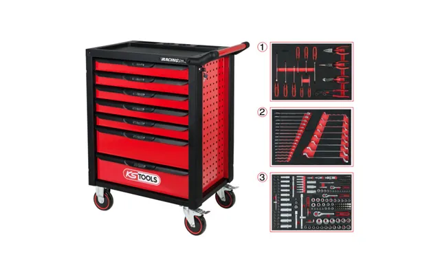 Værktøjsvogn - Ks Tools
