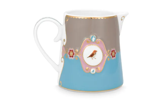 Jug Small Love Birds Medallion Blue-khaki 270ml product image