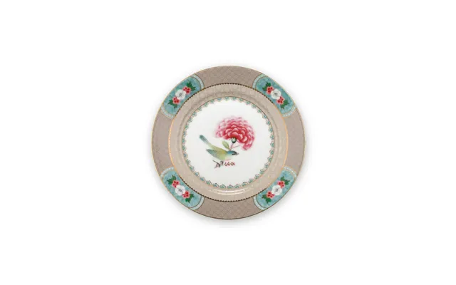 Plate Blushing Birds Khaki 17cm product image