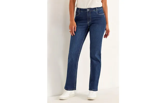 Comfortable Stretch Jeans With Straight Legs product image