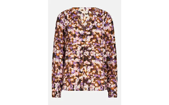 Mønstret Bluse
